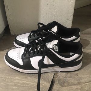 Nike Dunks Lows Panda (Black and White)